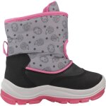 Botte fille textile flanfil rose