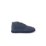 Bottes fourr�es pour enfant � lacets bleu