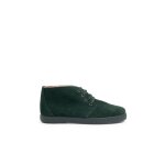 Bottes fourr�es pour enfant � lacets vert