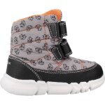 Bottes gar�on imperm�ables amphibiox pour l'hiver noir