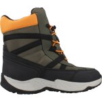 Bottes gar�on imperm�ables amphibiox pour l'hiver vert