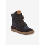 Bottes d'hiver pieds nus enfants barefoot tex winter froddo bleu nuit