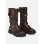Bottes montantes marron