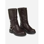 Bottes montantes marron