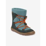 Bottes pieds nus enfants barefoot tex track wool froddo bleu p�trole
