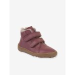 Bottes pieds nus enfants barefoot winter furry froddo bordeaux