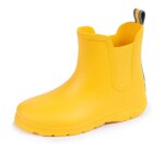 Bottes de pluie basses, technologie everywear, confortables, rsistantes et lgres jaune
