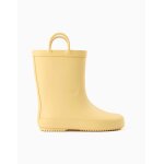 Bottes de pluie en caoutchouc avec anses jaune