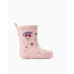 Bottes de pluie en caoutchouc minnie rose
