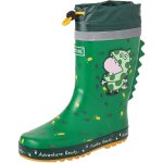Bottes de pluie caoutchouc peppa pig puddle vert