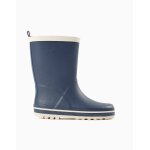 Bottes de pluie en caoutchouc avec semelle antid�rapante bleu