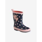 Bottes de pluie enfant collection maternelle bleu imprim