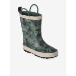Bottes de pluie enfant collection maternelle vert imprim�