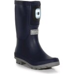 Bottes de pluie fairweather shine brite bleu marine / gris orage