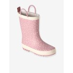 Bottes de pluie fille caoutchouc imprim� collection maternelle rose imprim�