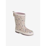Bottes pluie fille caoutchouc rose imprim�