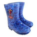 Bottes de pluie gar�on spiderman bleu