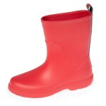 Bottes de pluie hautes, ultra confortables et lgres, faciles  enfiler rouge