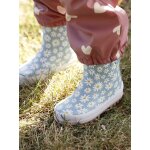 Bottes de pluie imprimes bb bleu imprim