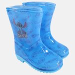 Bottes de pluie lilo et stitch bleu