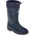 Bottes de pluie motif / style logo kai bleu sarcelle mat / saphir fon