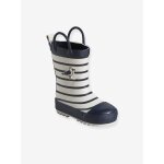 Bottes de pluie bb dtails ludiques ray marine