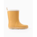 Bottes de pluie avec rayure contrast jaune