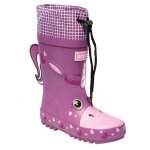 Bottes de pluie unisexe caoutchouc mudplay violet