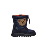 Bottes en sude et tissu poznurr bear 2 wp marine -