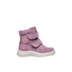Bottes en sude et tissu technique geminae 3 vl wp. prune