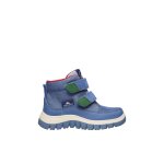 Bottes en su�de et tissu technique new pile vl wp. bleu -