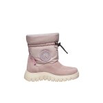 Bottes en sude et tissu technique varna 2 wp. rose - gris -