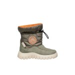 Bottes en su�de et tissu technique varna 2 wp. vert olive - orange