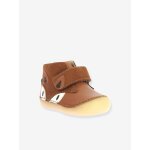 Bottillons bébé cuir sabio kickers camel Bottillons bébé cuir sabio kickers camel