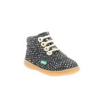 Bottillons bb kickbillista noir etoiles