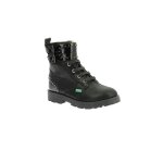 Bottillons enfant groorock noir brillant