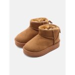 Bottine basses camel