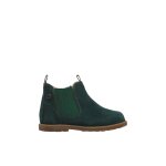 Bottines b�b� gar�on en daim winter wood vert - marron