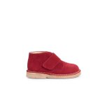 Bottines chukka en cuir sud  scratch bordeaux