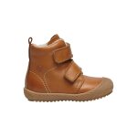 Bottines en cuir doubl bubble vl cognac -