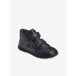 Bottines cuir scratches fille collection maternelle bleu marine