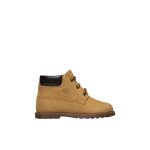 Bottines en cuir et sude stambecco jaune ocre -