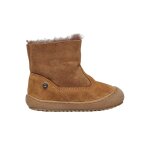 Bottines doubl�es de laine cozy hug marron -