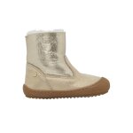 Bottines doubles de laine cozy hug platine -