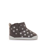 Bottines filles synth�tique fermeture adh�sive barefoot grey