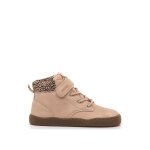 Bottines filles synth�tique fermeture �clair barefoot rose