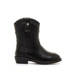 Bottines filles synth�tique fermeture �clair black