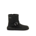 Bottines filles synth�tique fermeture �clair black