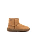 Bottines filles synth�tique fermeture �clair brown