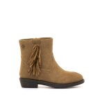Bottines filles synth�tique fermeture �clair brown